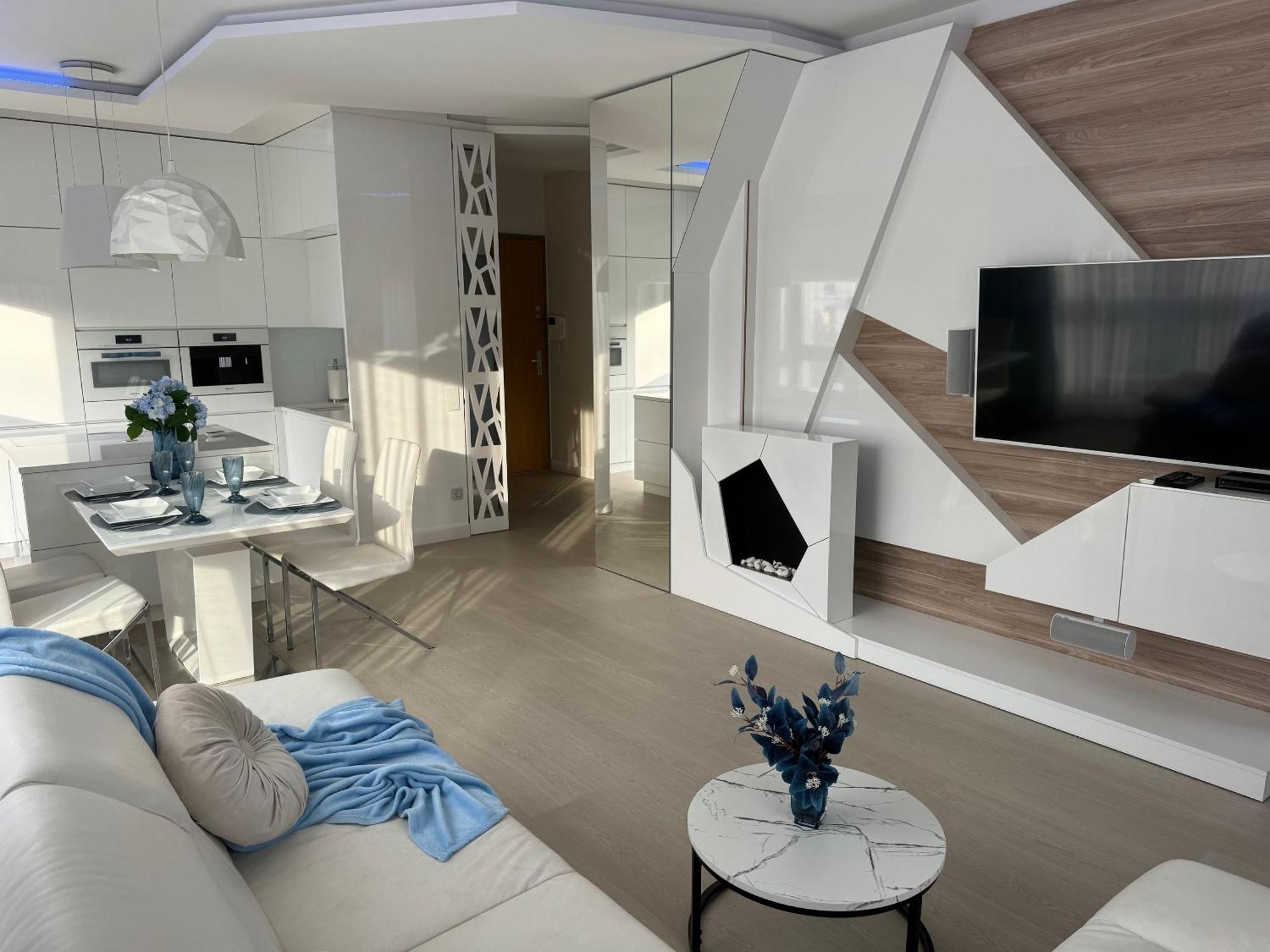 Blue Seaside Apartment Gdańsk Extérieur photo